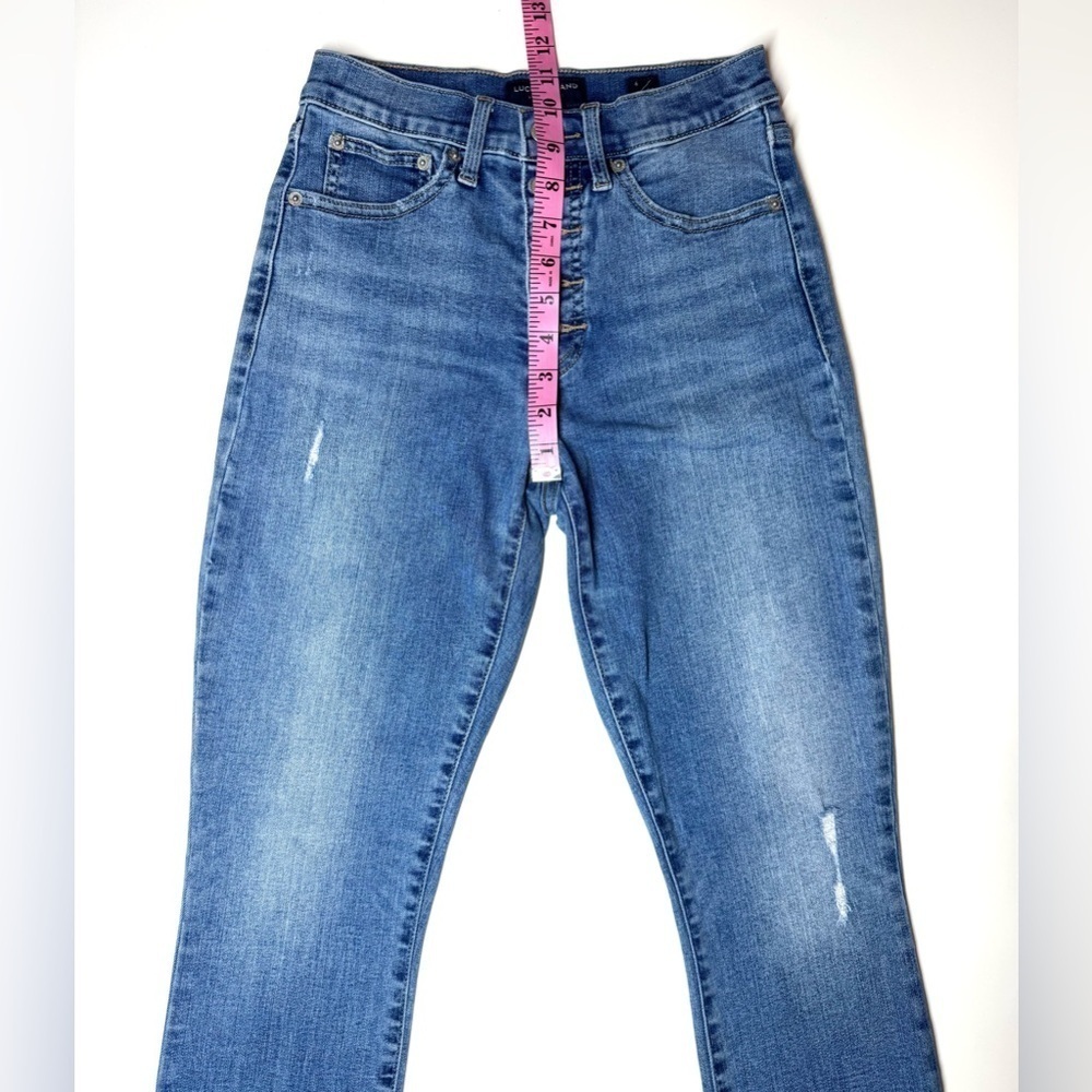 Lucky Brand Women's High Rise Bridgette Skinny Jeans Size- 6/28 Ankle - Picture 6 of 10